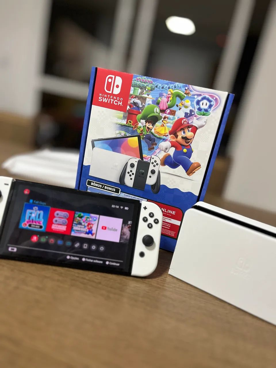 Nintendo Switch Oled - 2 meses de uso 