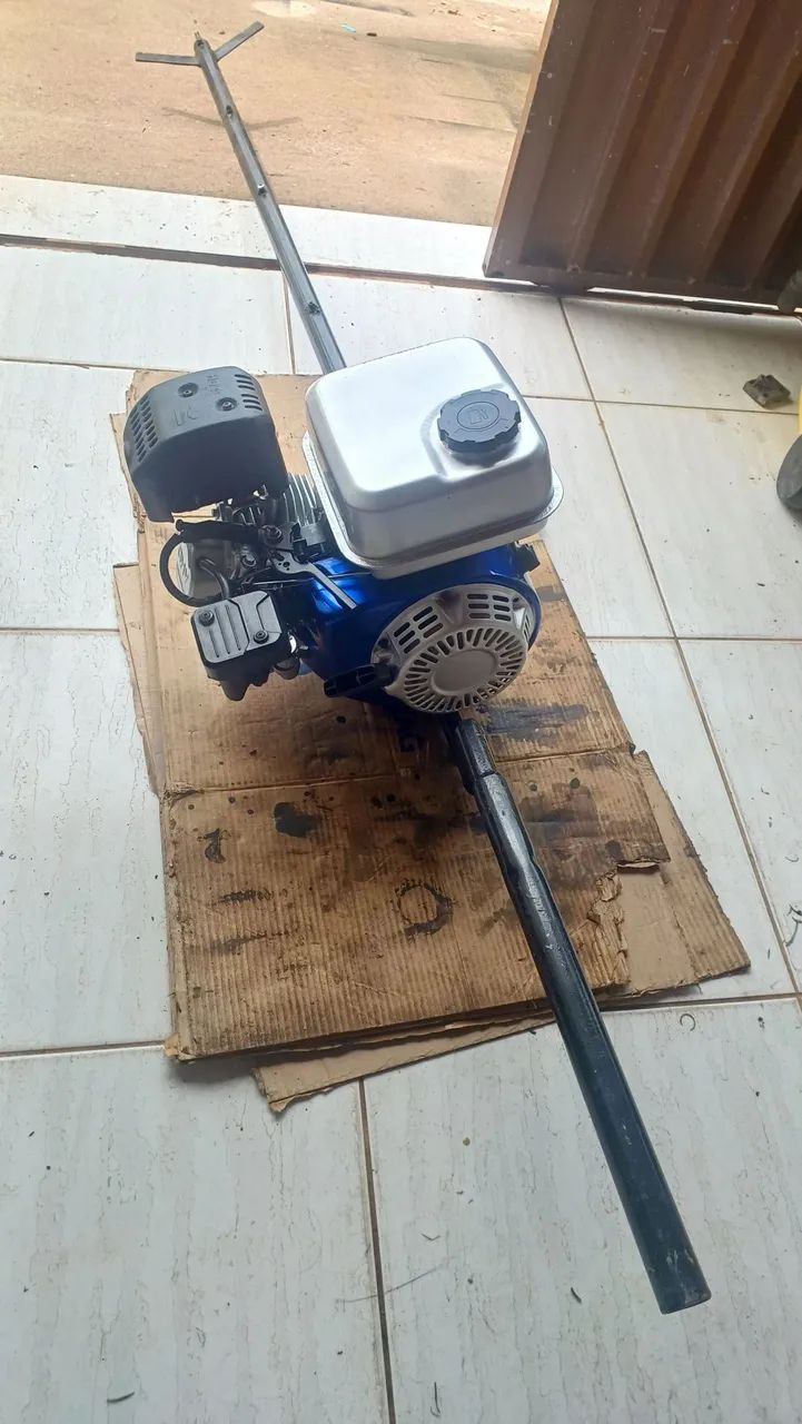 Motor Toyama 6.0hp com rabeta completa - Foto 4