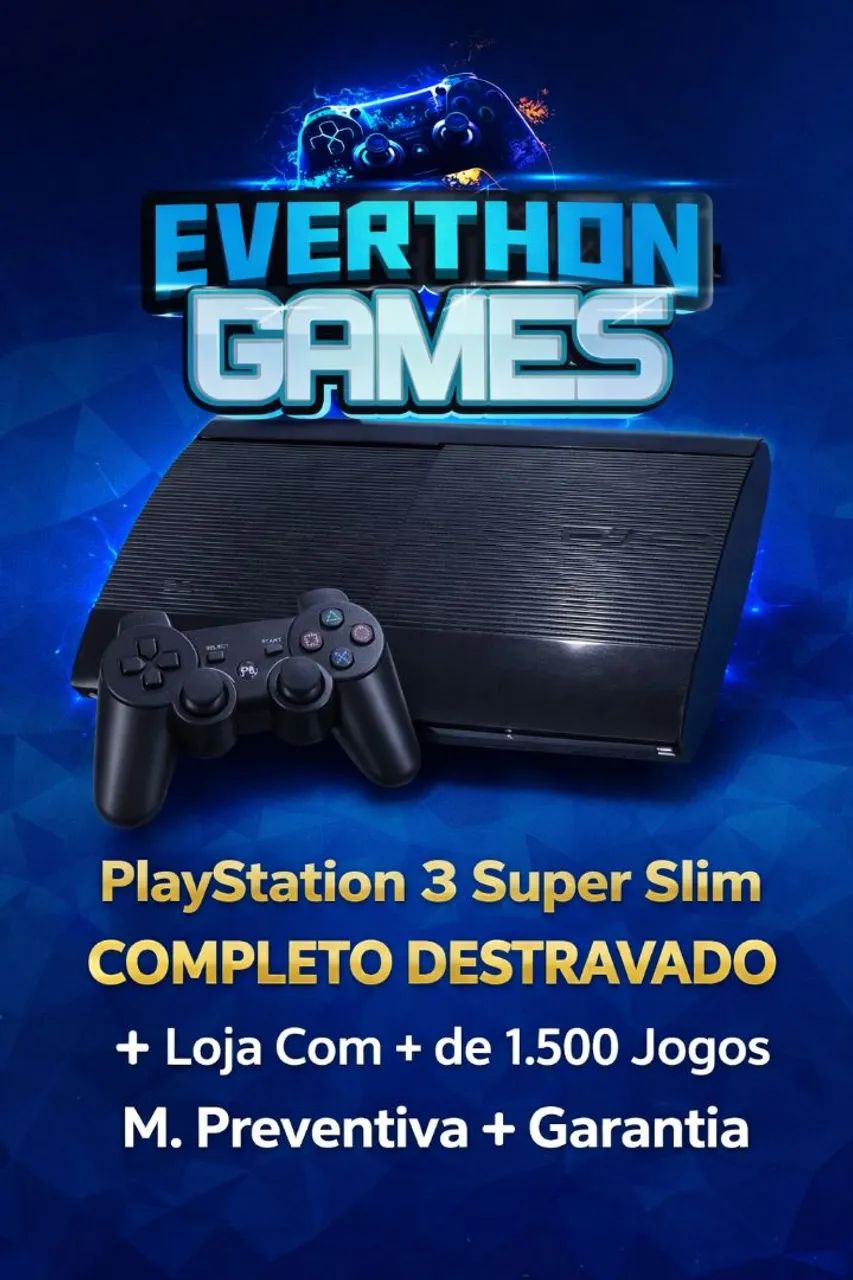 Ps3 Destravado Completo Com Garantia 