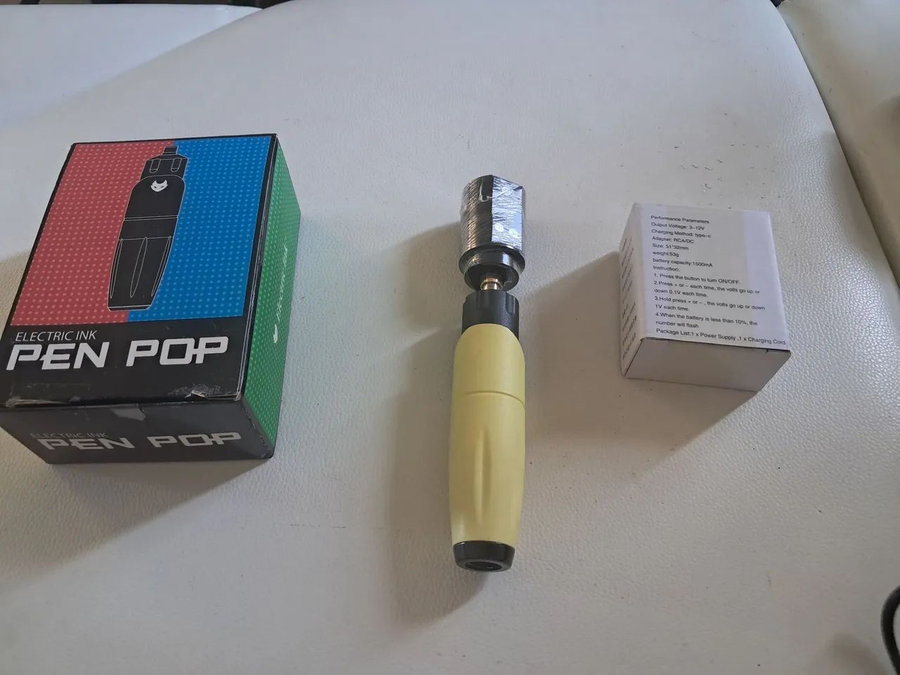 Maquina pen pop com a bateria portátil.  - Foto 3