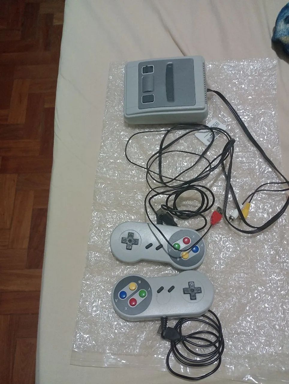 Console super mini SFC com 620 jogos videogame 8 bits