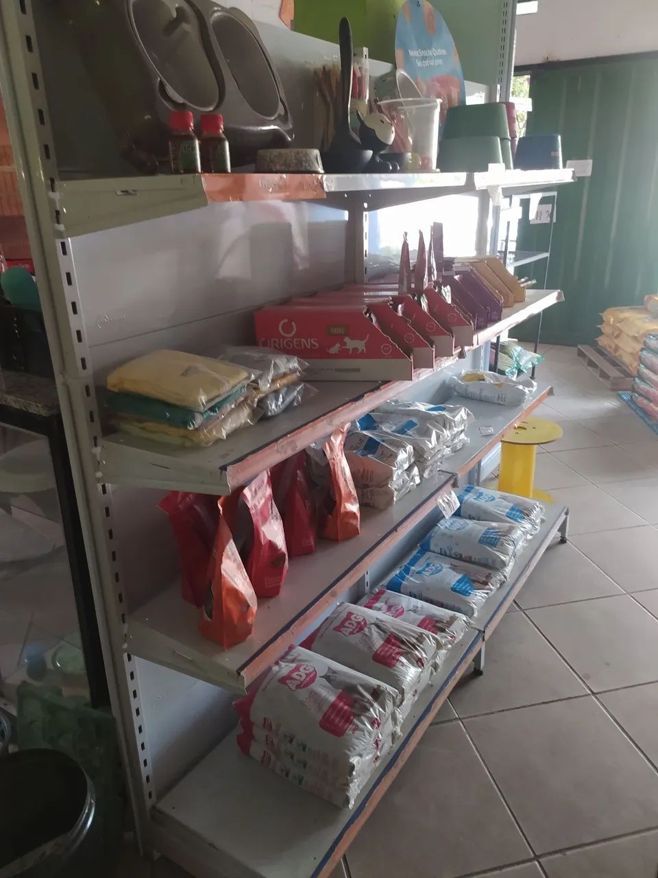 Gôndolas Prateleiras metal tipo mercearia 