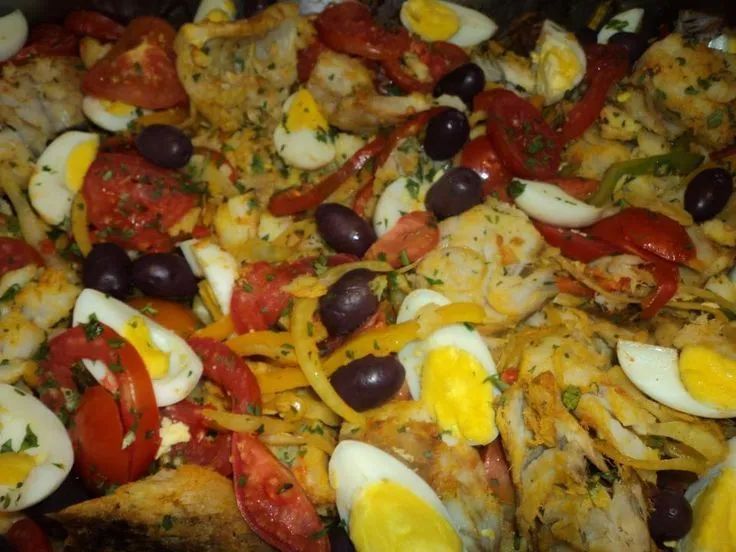 Bacalhoada completa