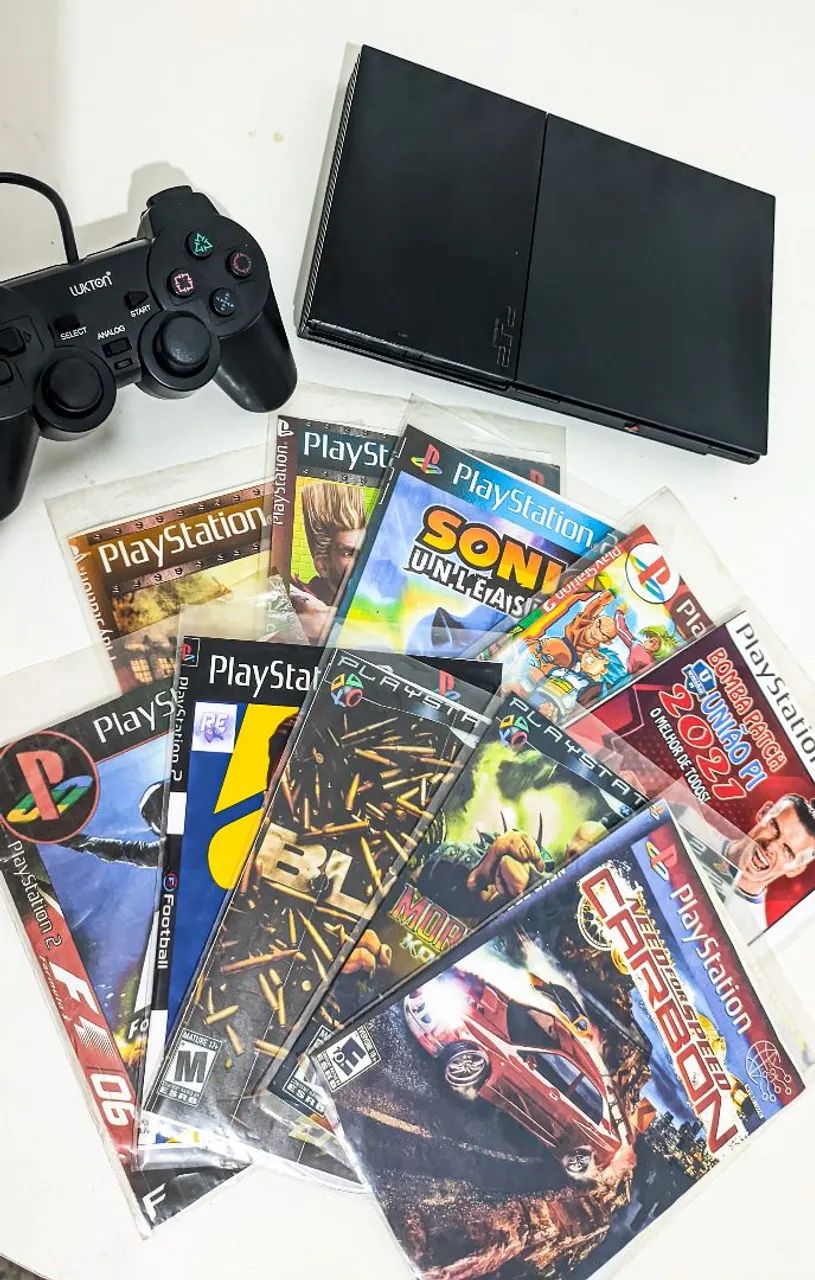 PS2 Slim completo 
