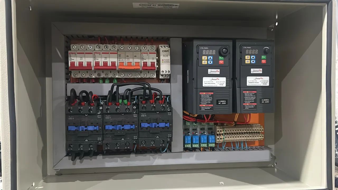 Painel para ponte rolante 