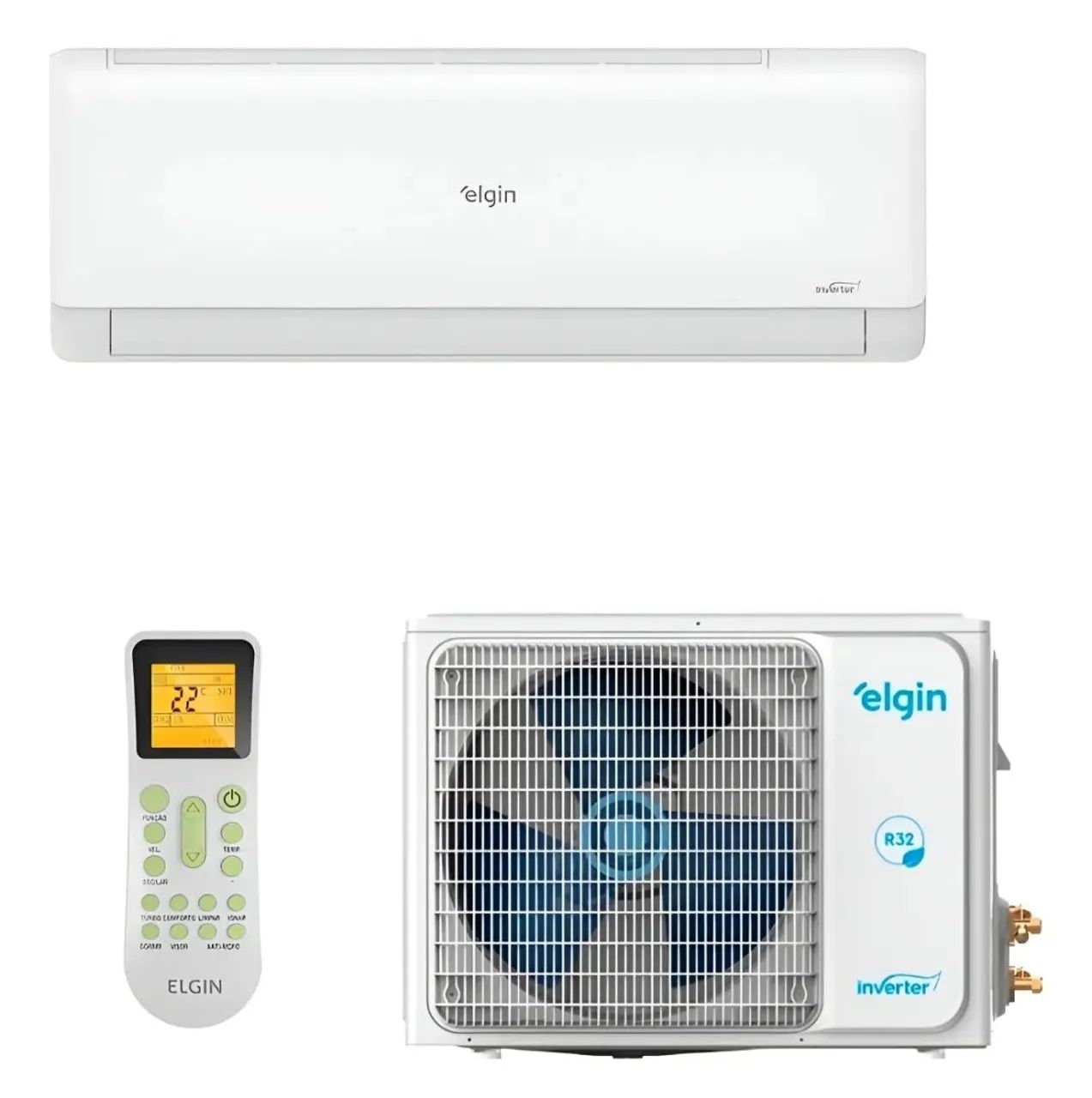 Ar condicionado Elgin Eco Inv 9000 Btus - 220V - Novo na caixa 