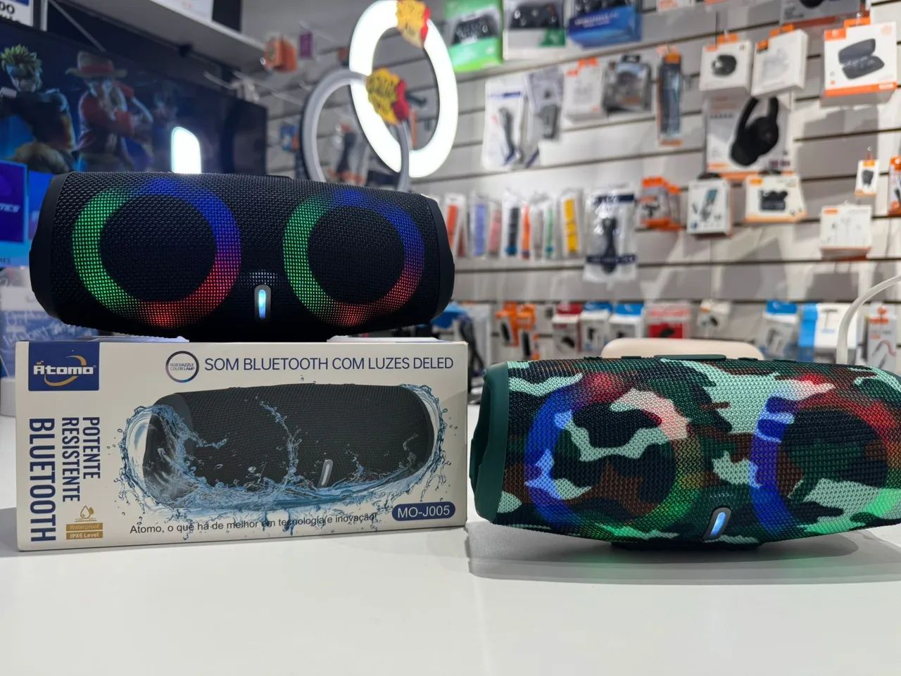 Som BLUETOOTH PORTÁTIL Atomo  - Foto 4