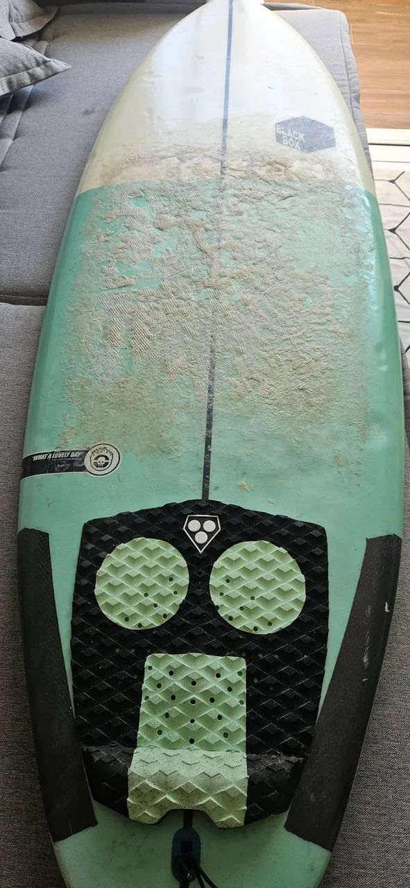 Prancha de Surf Black Box Usada 5?10  - Foto 4