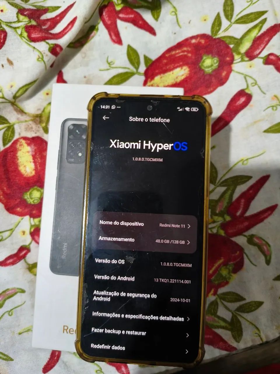 Redmi Note 11 - Excelente estado | Com caixa, capinha e película - Foto 3