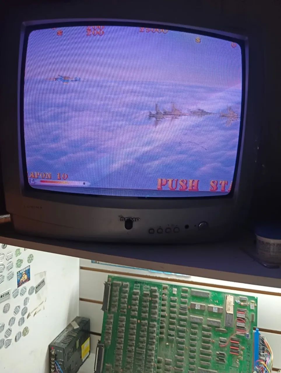 Placa Fliperama Jamma Carrier Air Wing Capcom - Foto 5
