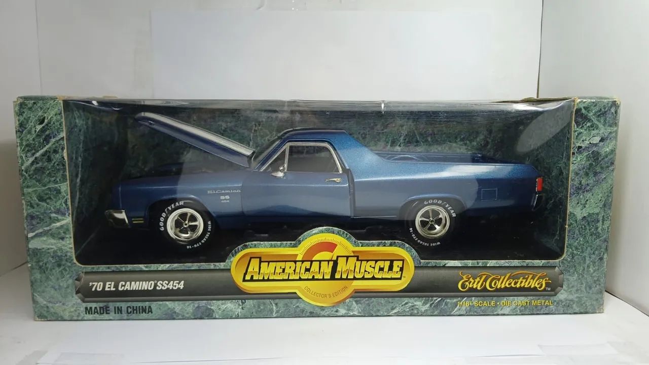 Miniatura El Camino SS 454 1970 1/18 - Hobbies e coleções - Vila
