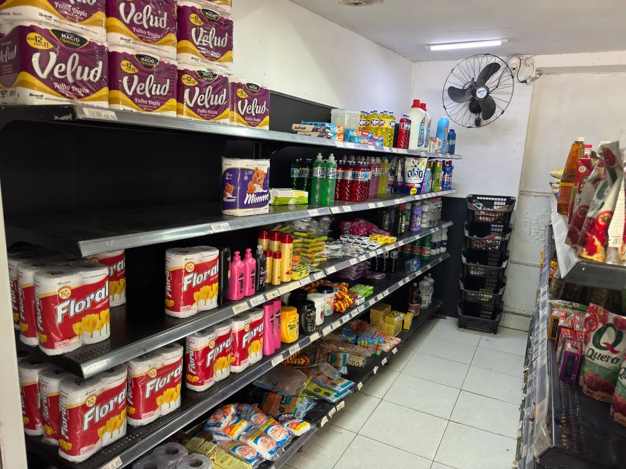 Gôndolas supermercado 