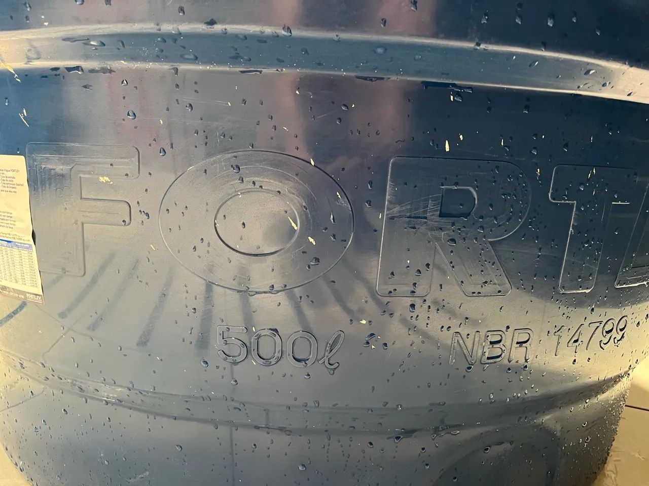 Caixa d?água Fortlev 500L - Foto 4