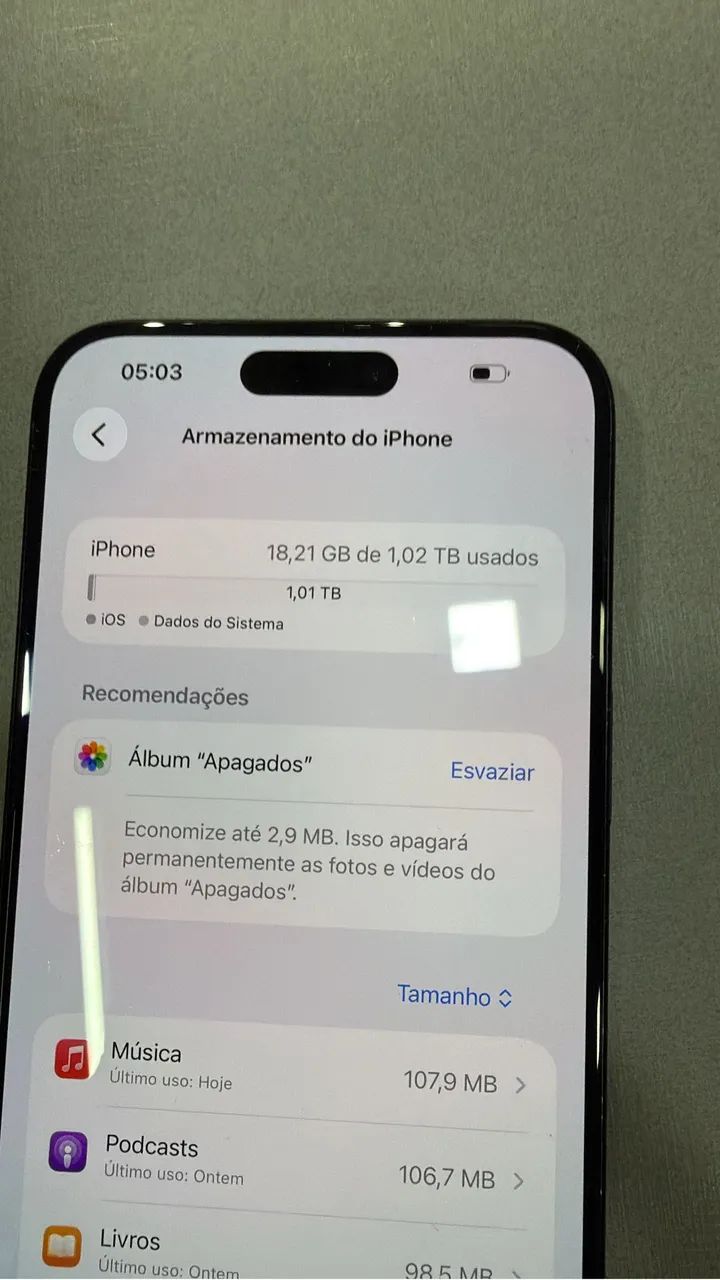 iPhone 15 Promax 1 terá memória  - Foto 5
