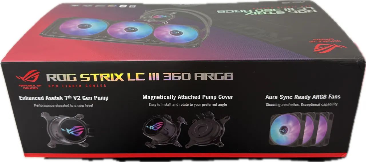 Asus Rog LC iii - Water Cooler 360mm Rgb - Foto 2