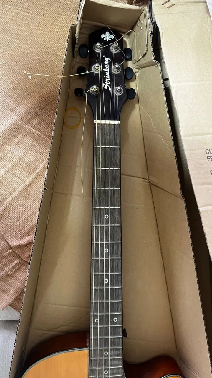 Violão semiflat usado - Foto 3