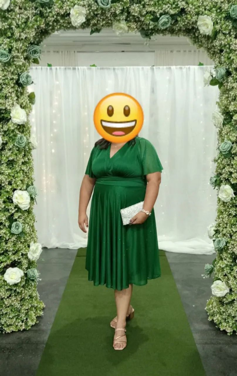 Vestido verde esmeralda - Foto 2