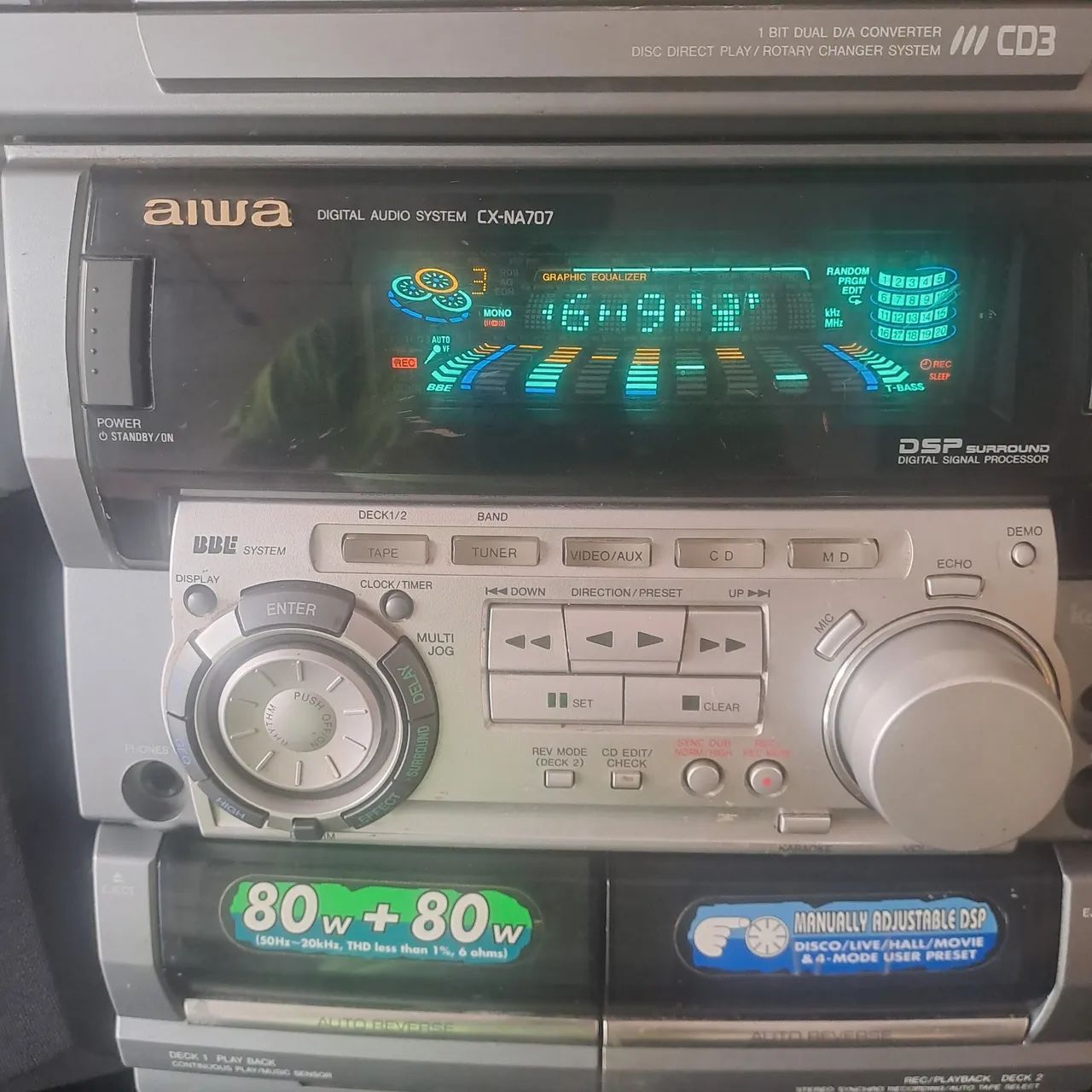 AIwa CX=NA707  COMPLETO COM AS CXS - Foto 2