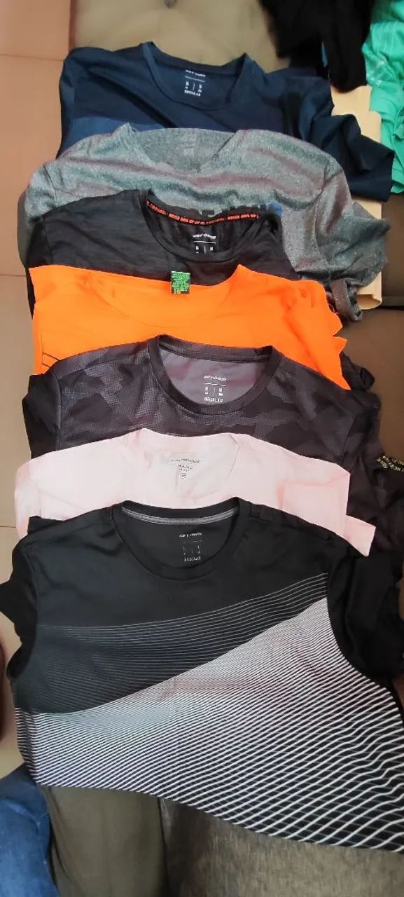 Camisetas dry fit 6 camisetas 