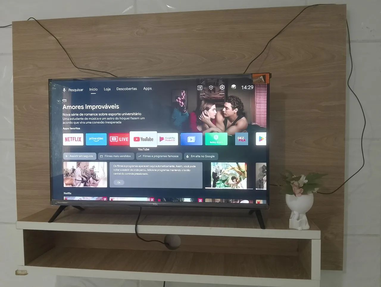Smart tv +painel - TVs - Paranaguamirim, Joinville 1503992127 | OLX