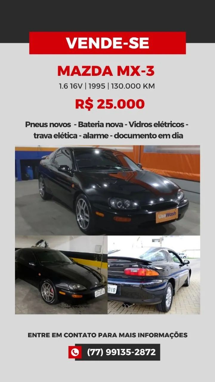 Mazda MX-3 1.6 16V 1995