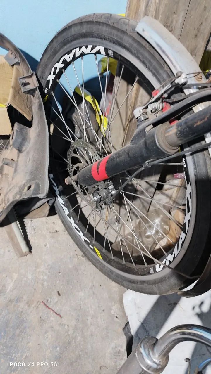 Bicicleta Motorizada 80cc Motor 2 Tempos  - Foto 4