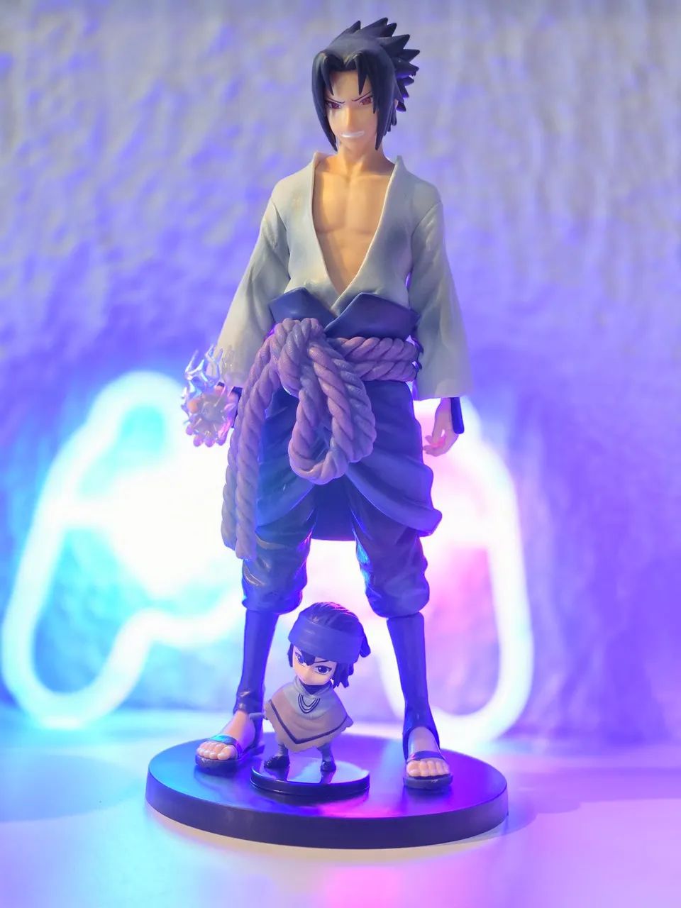 Sassuke Action figure + miniatura colecionáveis  - Foto 2
