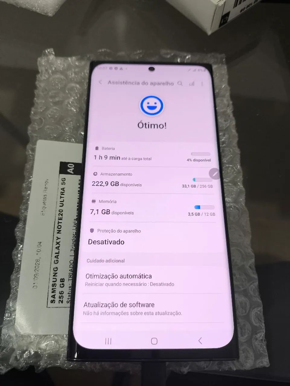 Samsung note 20 ultra 5g 256gb  - Foto 5