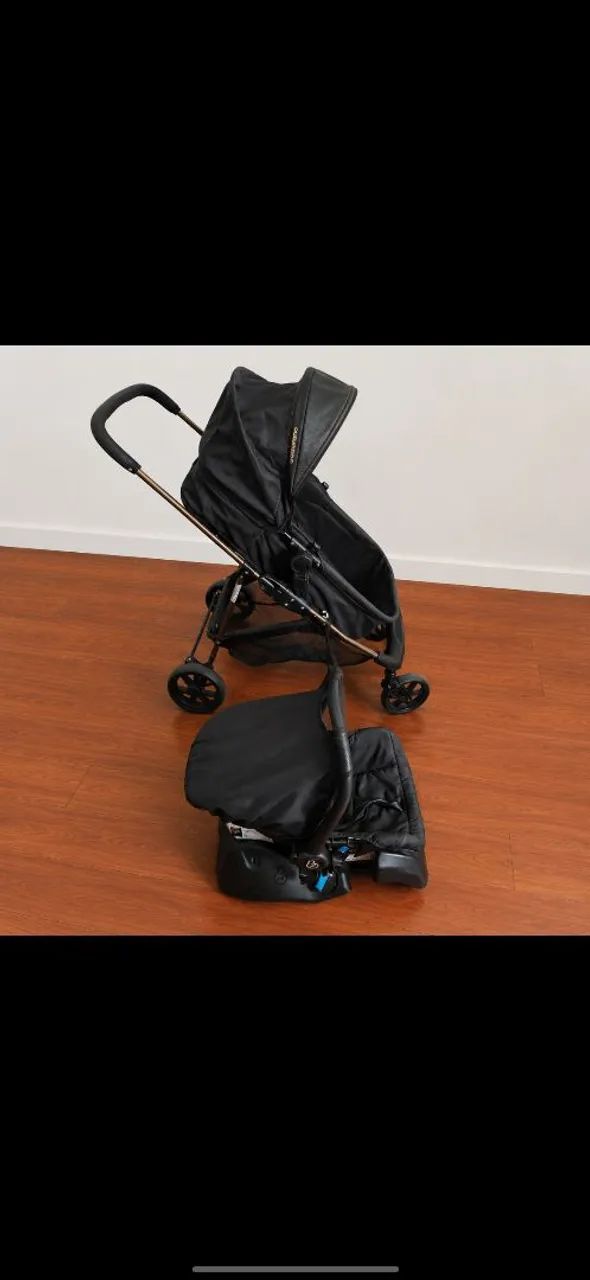 Carrinho de Bebê Galzerano 3 em 1