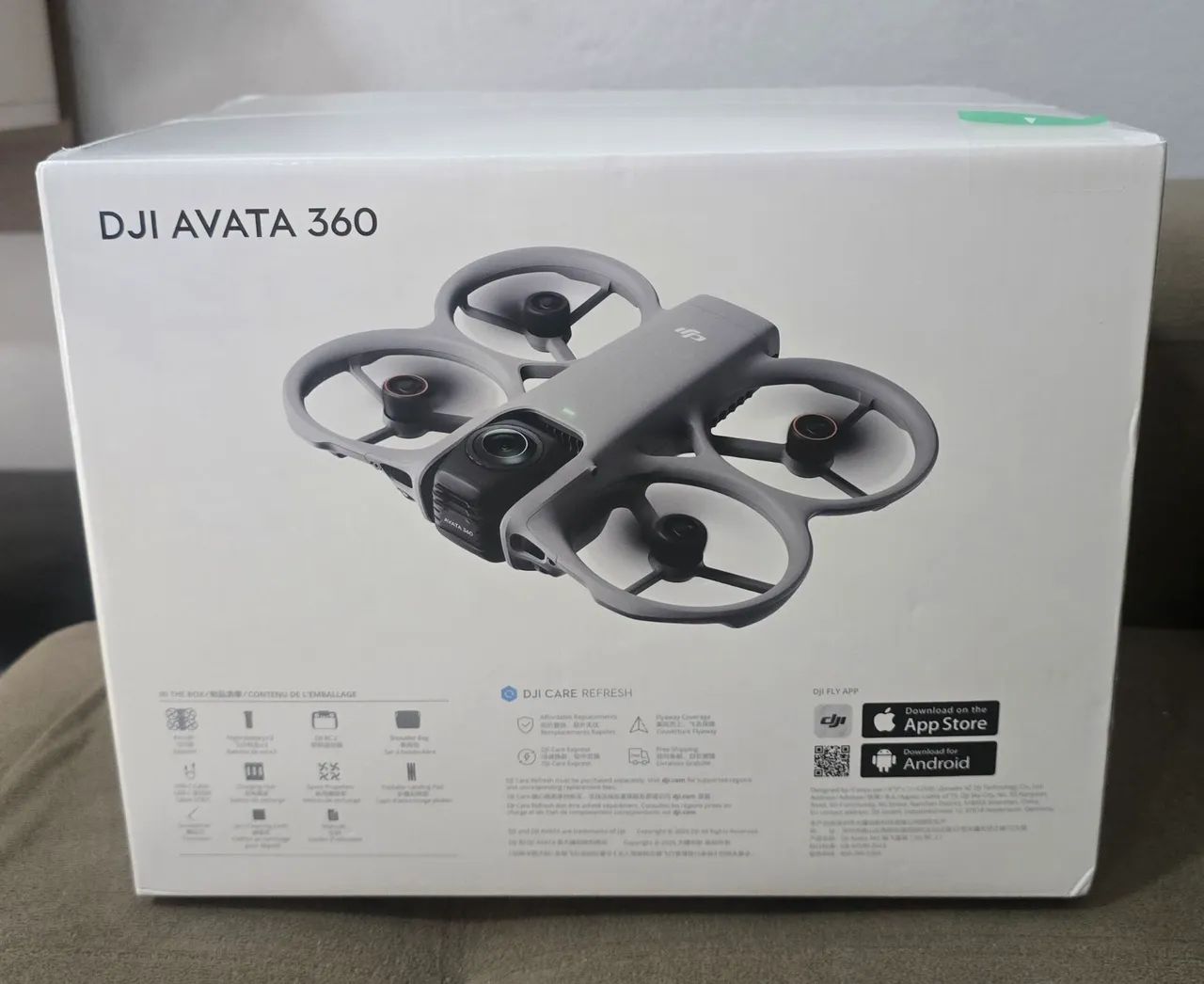 DRONE DJI AVATA 360 FLY MORE COMBO CONTROLE COM TELA NOVO, LACRADO À PRONTA ENTREGA - Foto 2