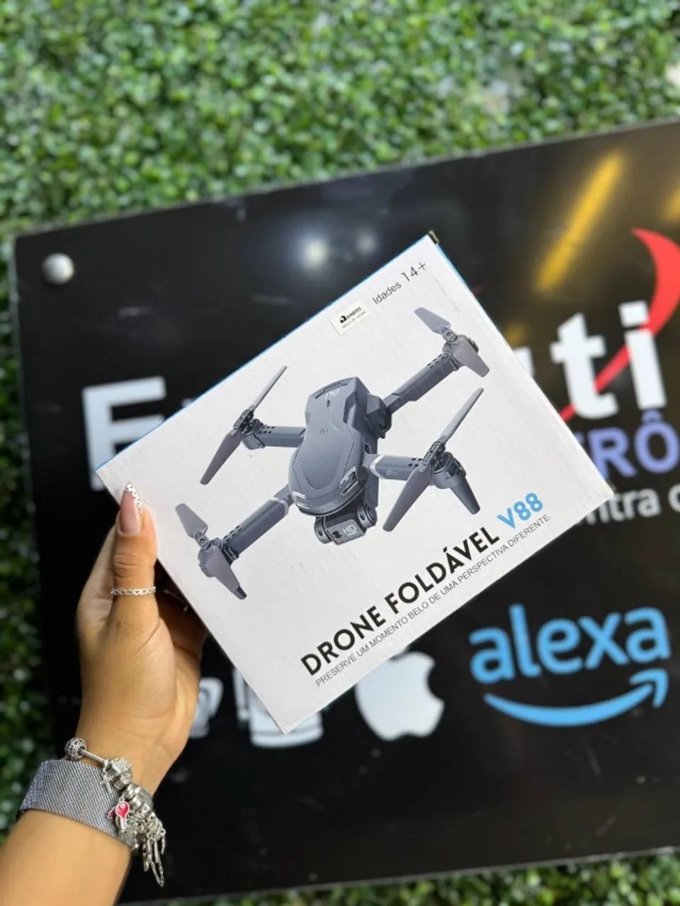 Drone Foldavel V88 - Infantil