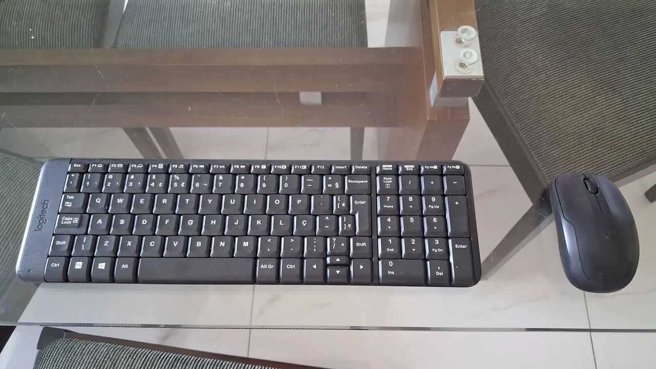 Kit Teclado e mouse Logitech K220