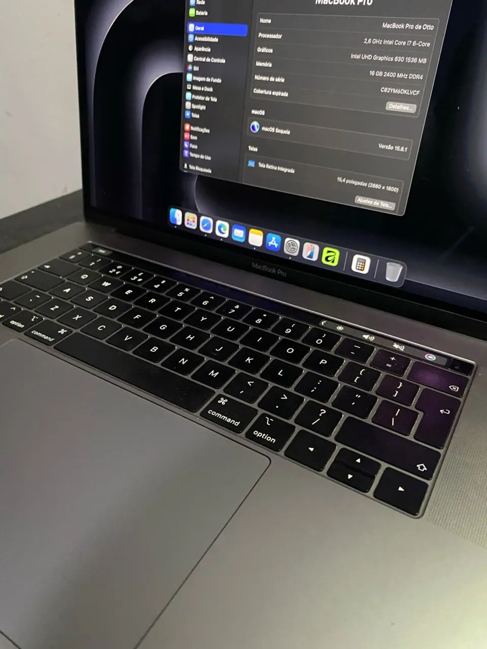 MacBook Pro 2019 i7 16 DE RAM  - Foto 2