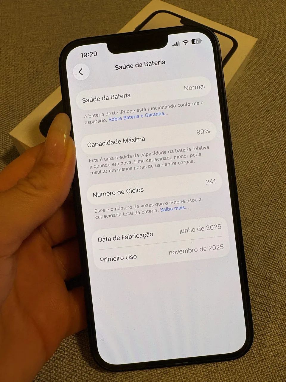 Iphone 16e - Impec ável  - Foto 2