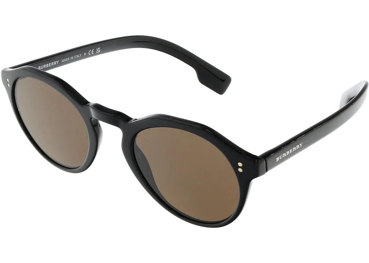 Óculos de Sol Burberry Square Pretos (0BE4280 3001/73-50) - Foto 2