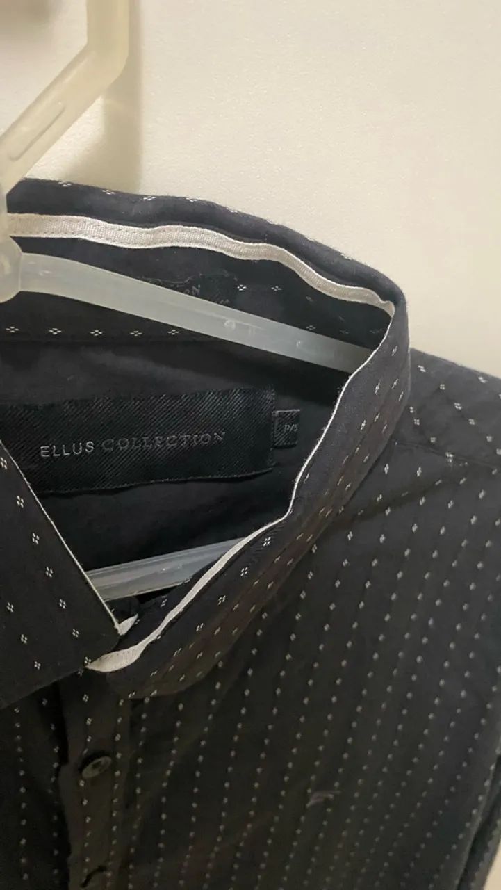 Camisa social Ellus preta  - Foto 2