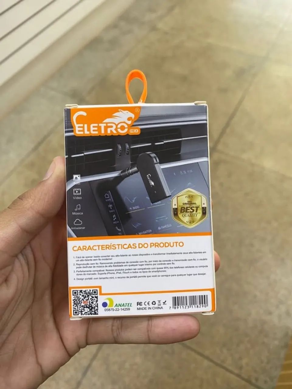 Receptor Bluetooth de Música Eletro EL-1829 - Transforme seu Som em Sem Fio - Foto 2