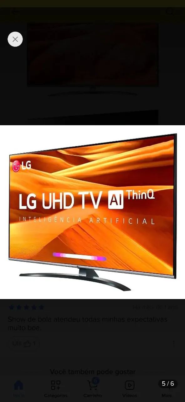 Smart tv LG 65 