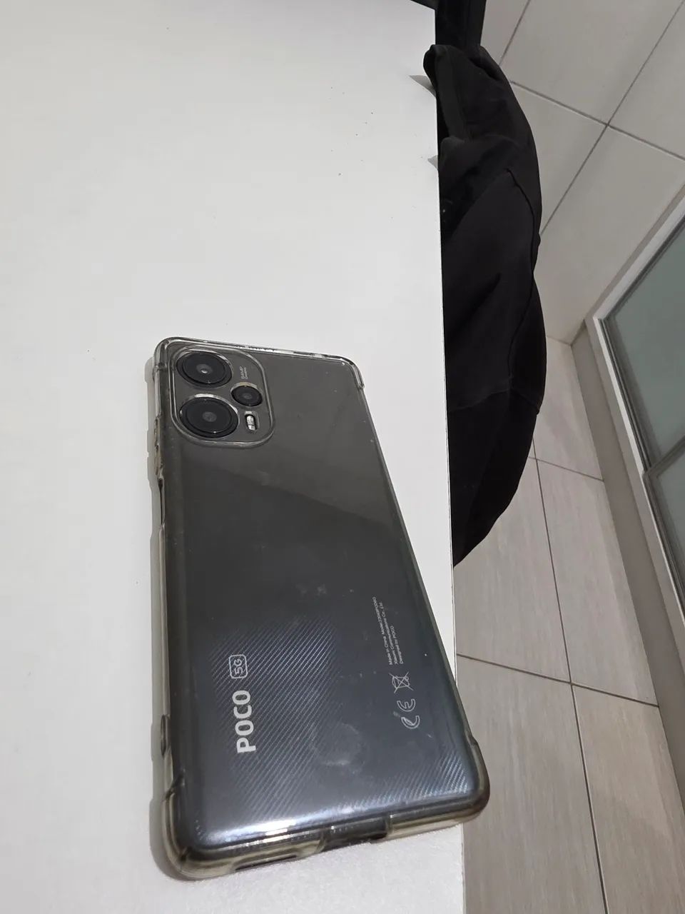 Lindo Poco F5 aco.panha capinha transparente  - Foto 4