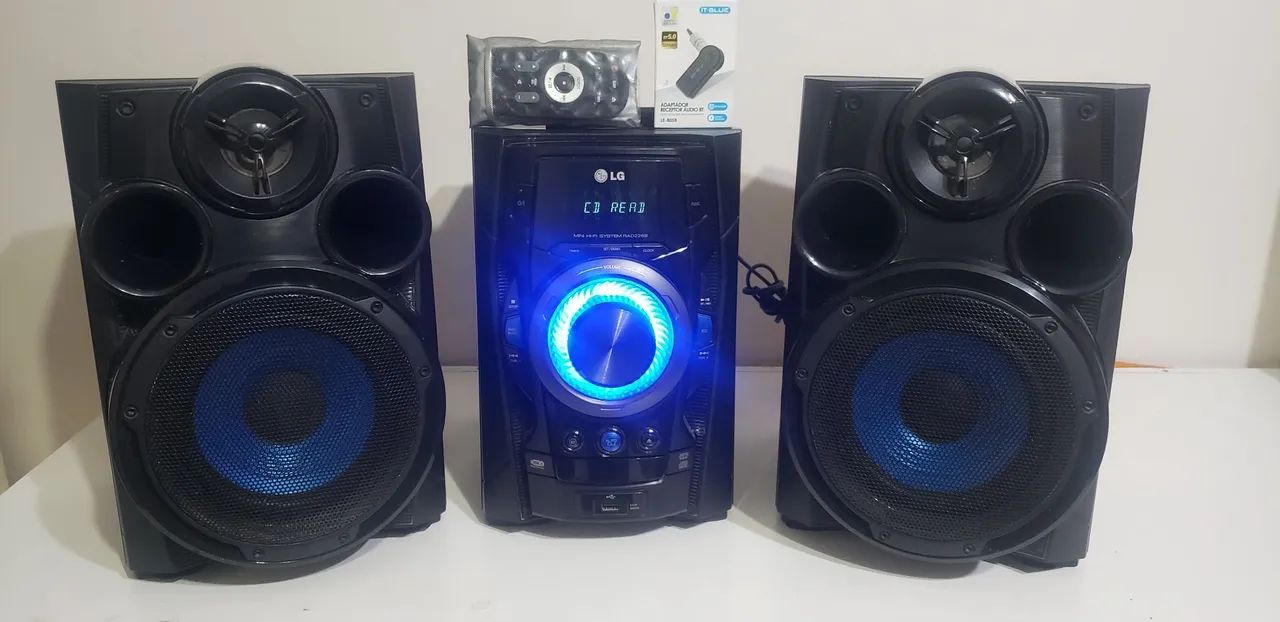 Mini System LG 220W RMS USB, FM, CD, AUX e Receptor Bluetooth  - Foto 2