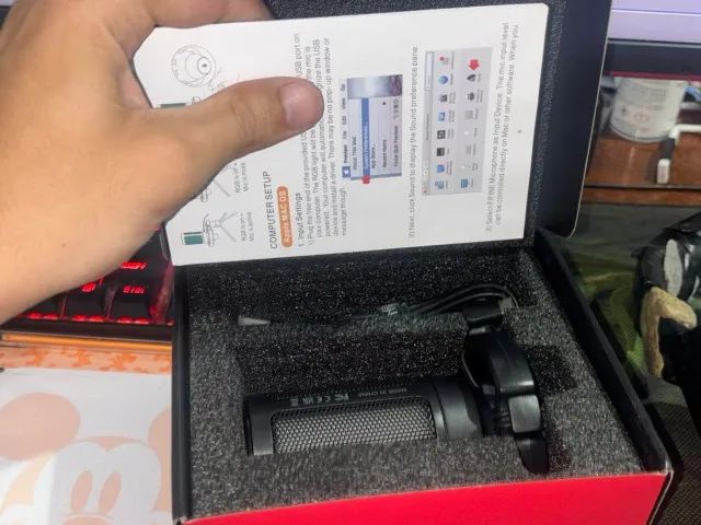 Microfone FIFINE RGB - Foto 2