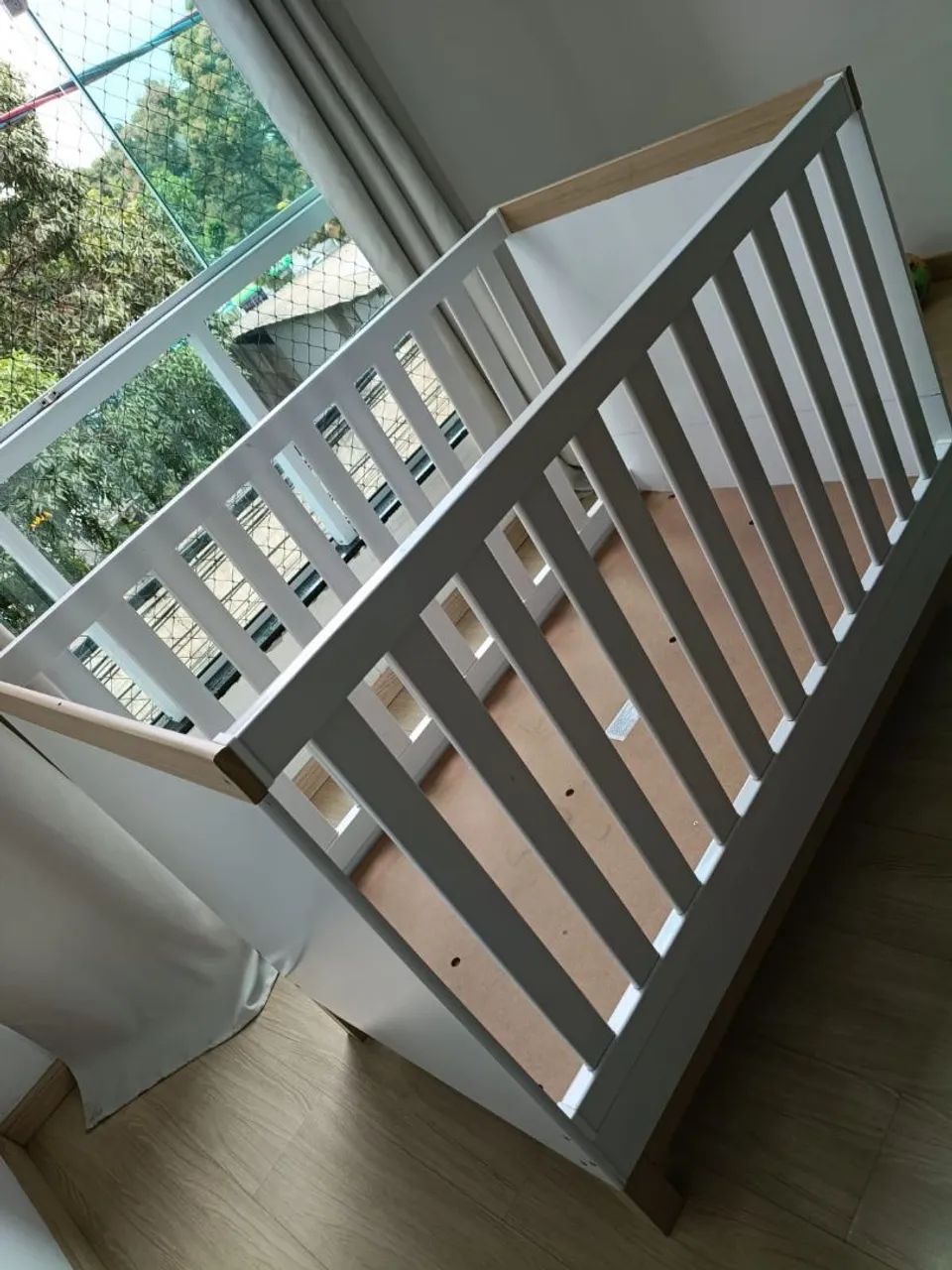 Vendo berço 3 em 1 vira mini cama - Foto 2
