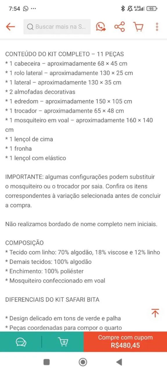 Berço e colchão novos nunca usados  - Foto 2