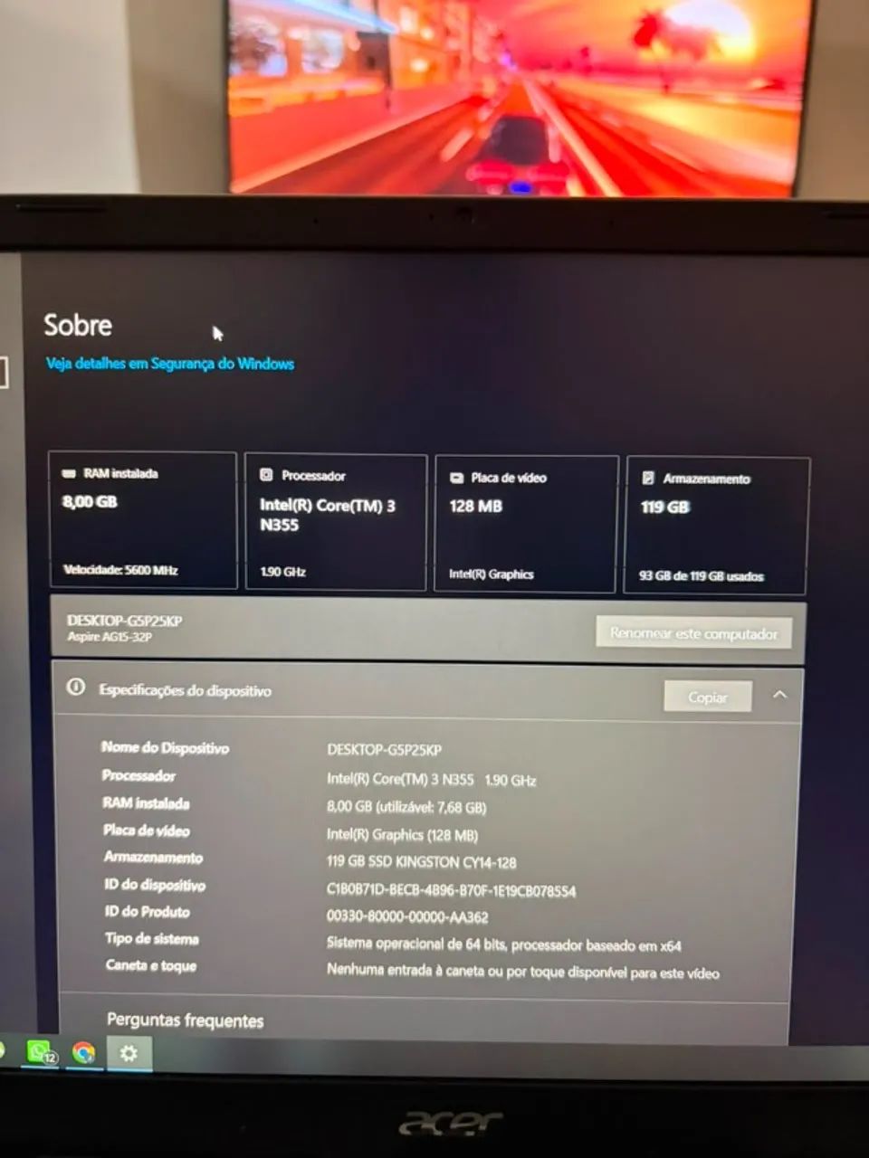 Notebook Aspire GO 15 zero DDR5 - Foto 5