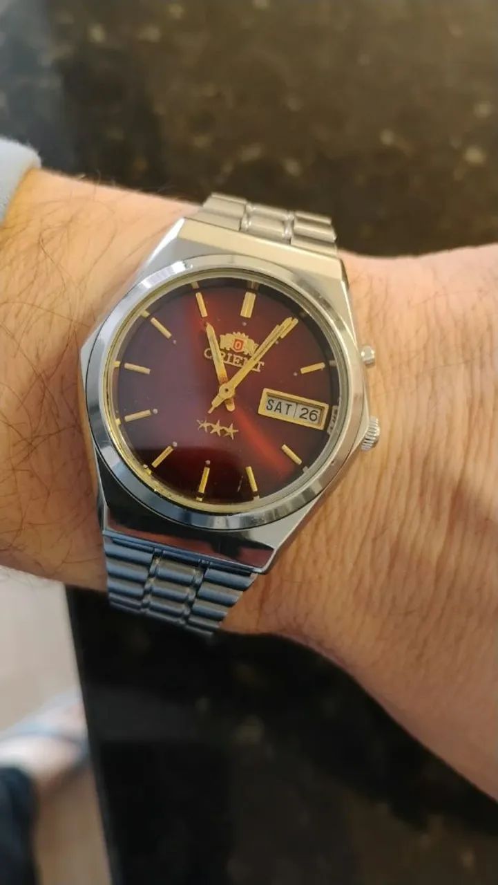 Orient vermelho vinho - Foto 2