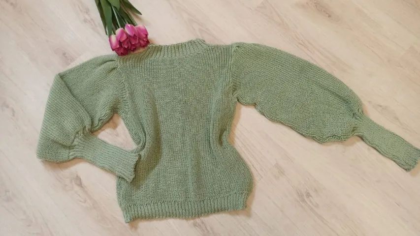Blusa inverno verde