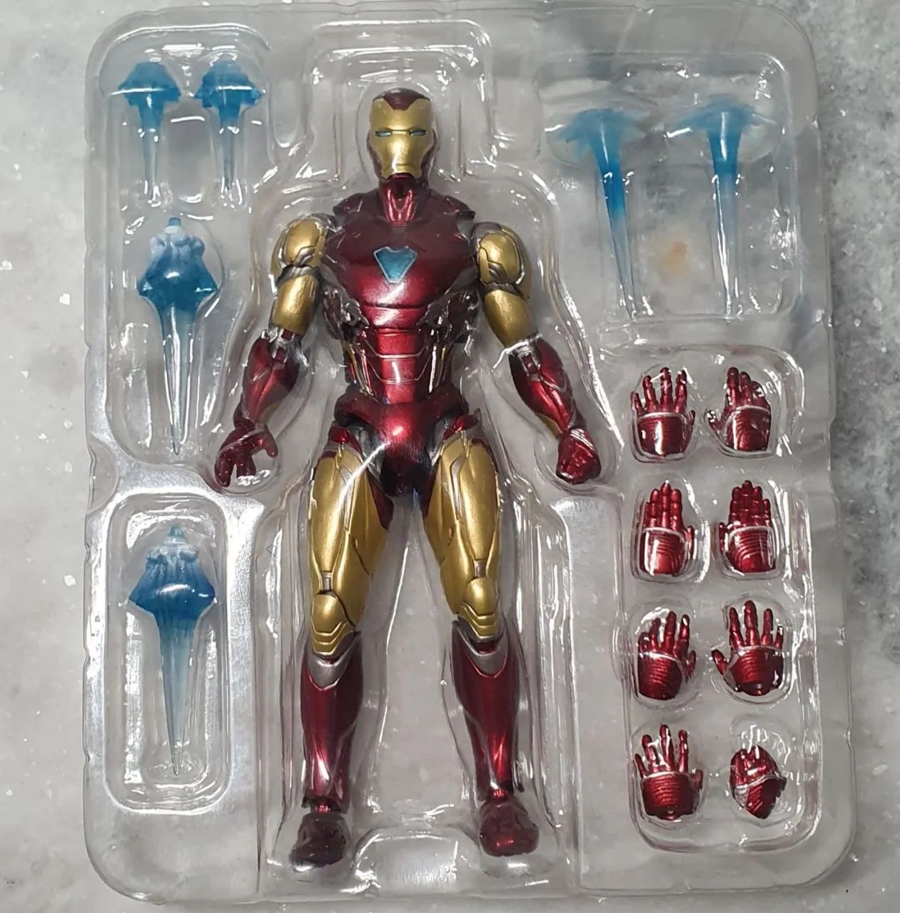 Homem de ferro shf bootleg novo iron man mark 85 - Foto 4