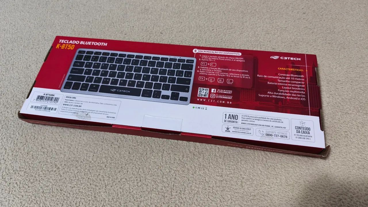 Teclado Bluetooth CBTECH - Foto 2