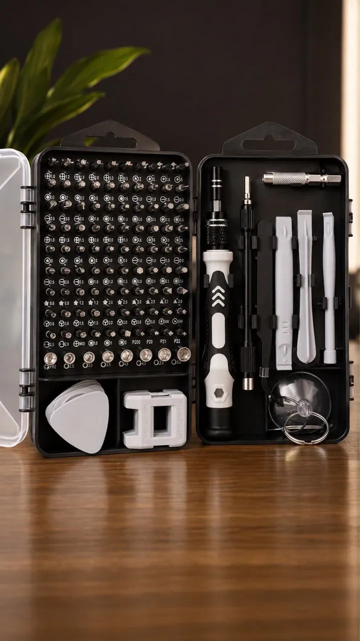 Kit chaves de precisão 142 peças 