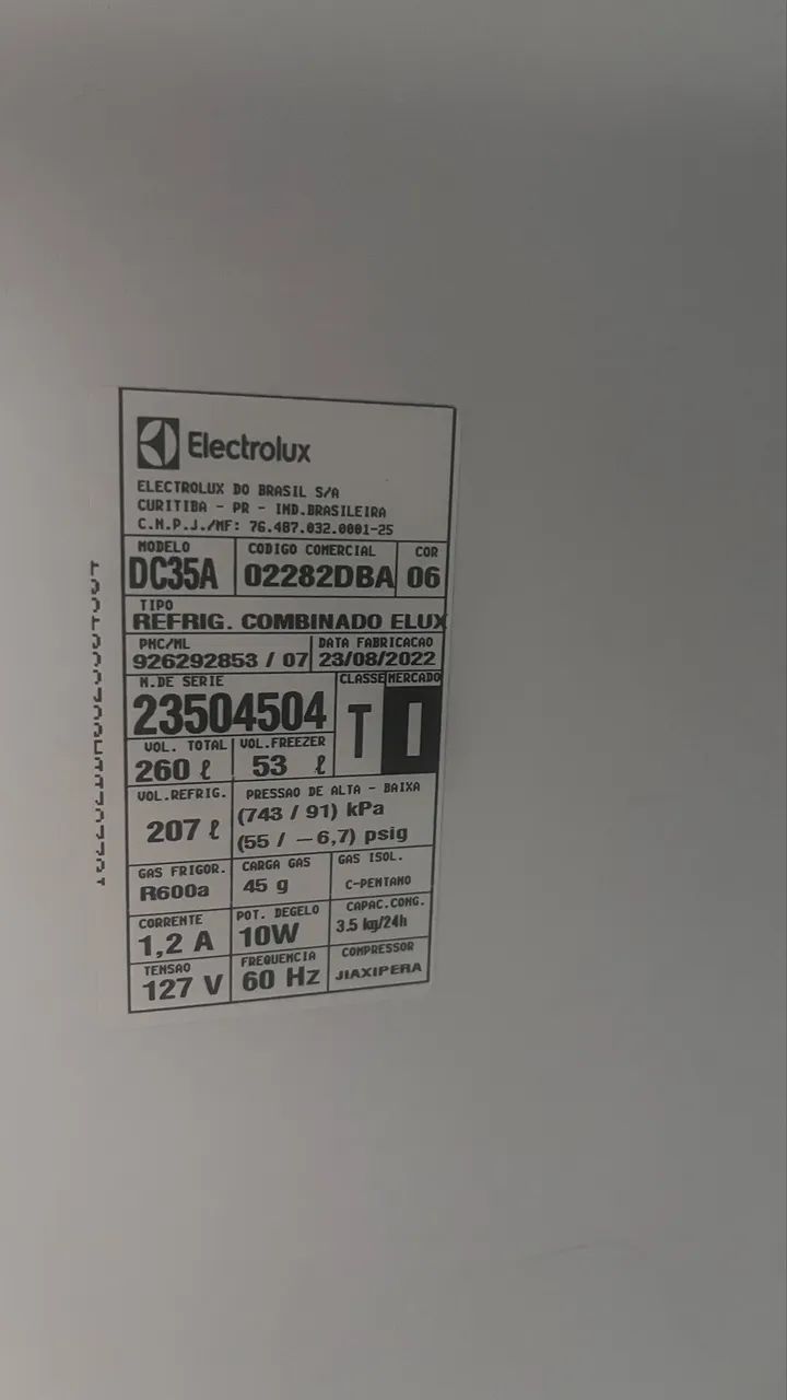 Geladeira Electrolux Novíssima  - Foto 5